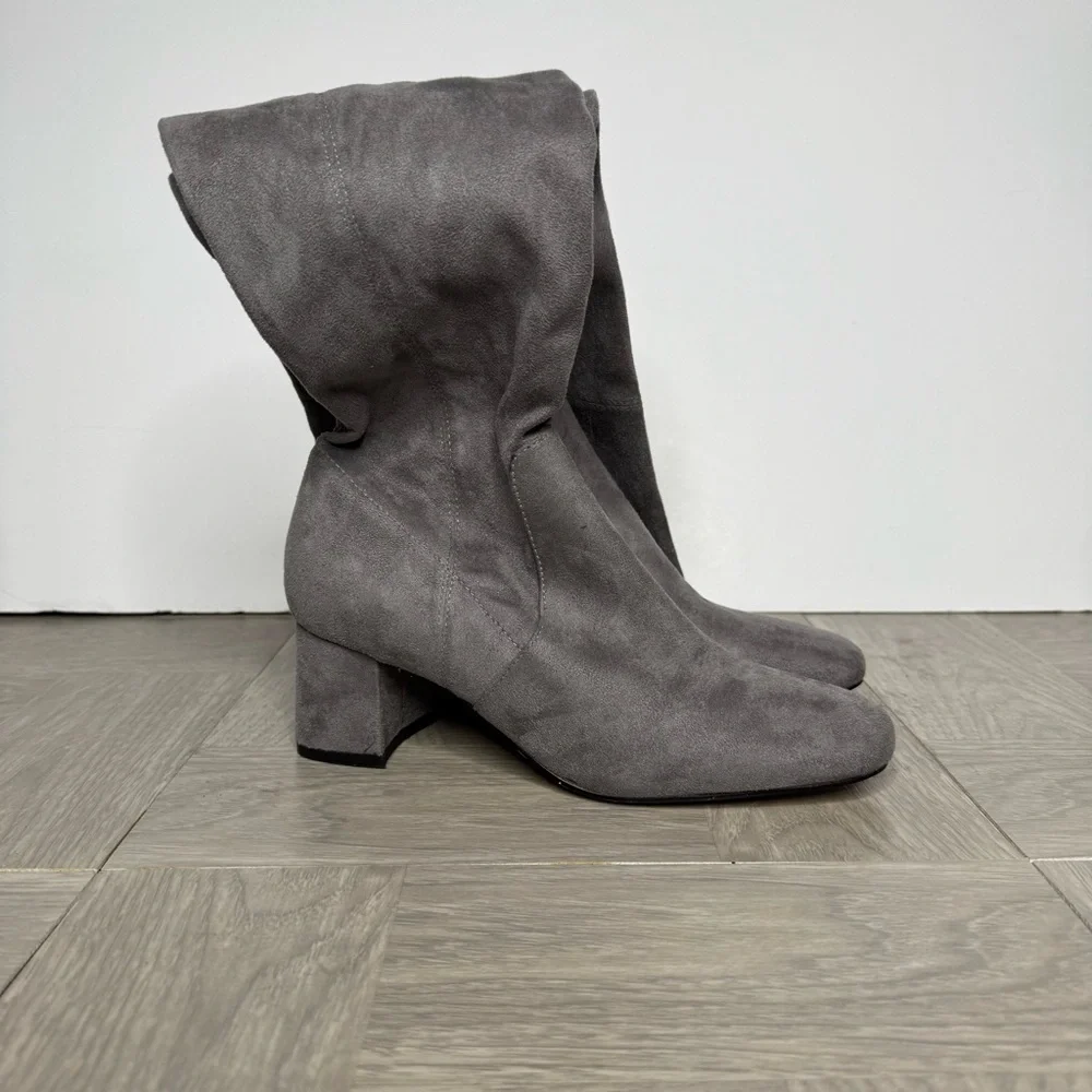Marc Fisher Charlote Gray Over The Knee Boot 6 1/2 M